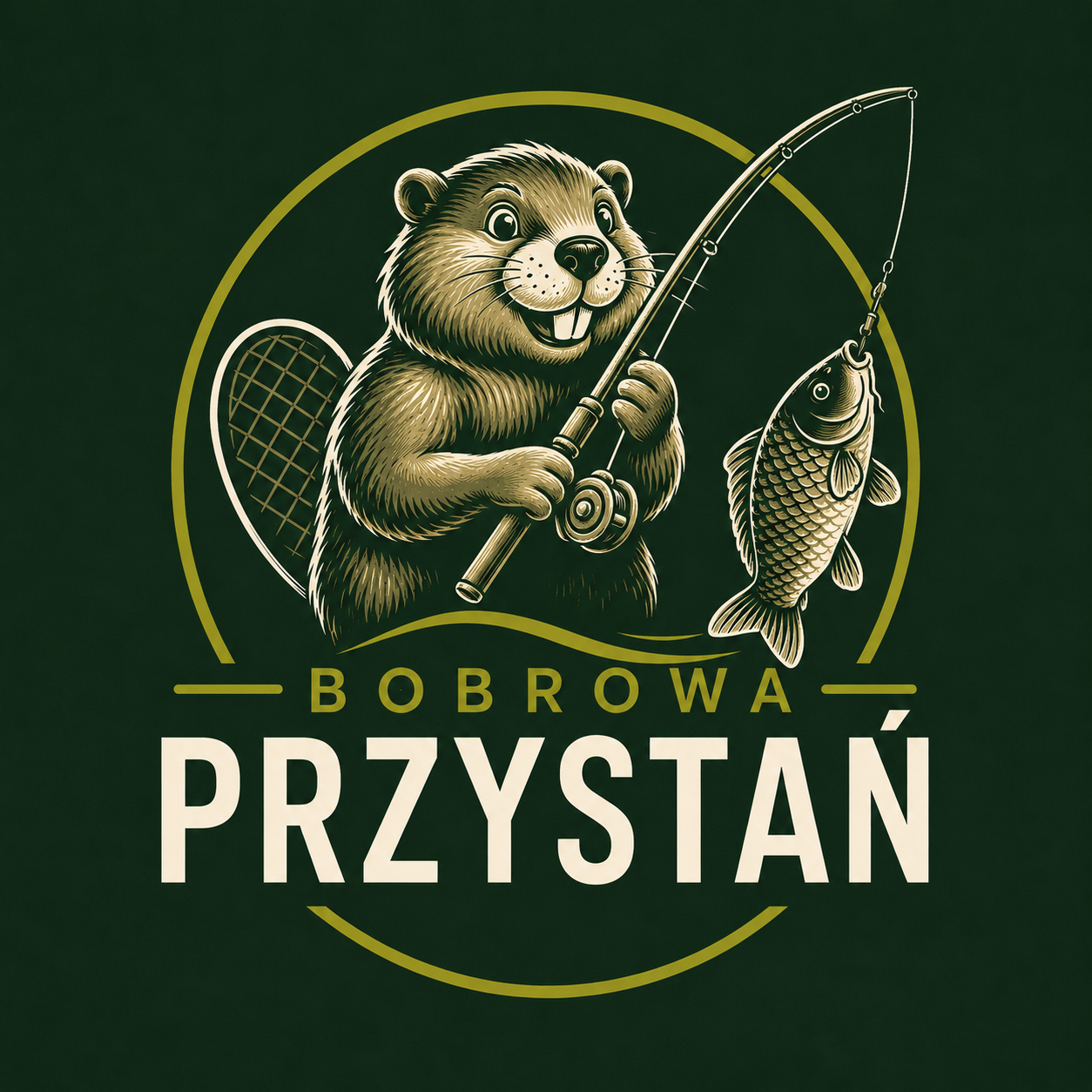 Logo Bobrowa Przystań
